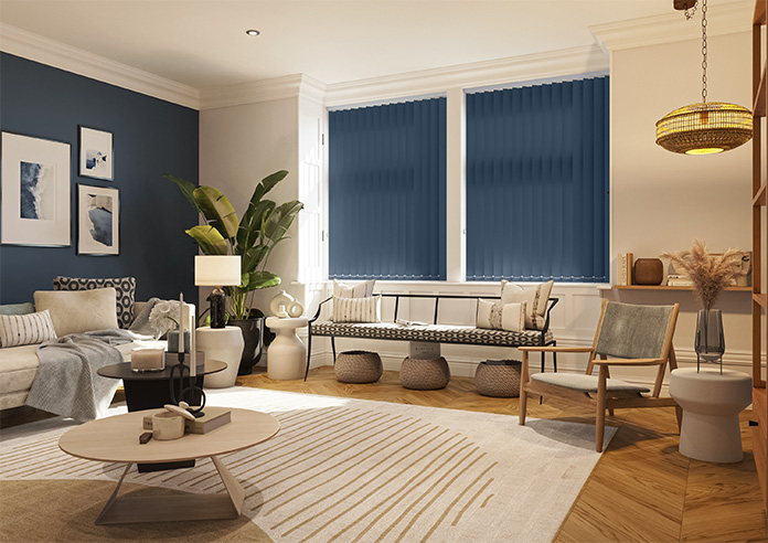 Trinity (FR Blackout), Blue Depths - Vertical Blind - Image 7